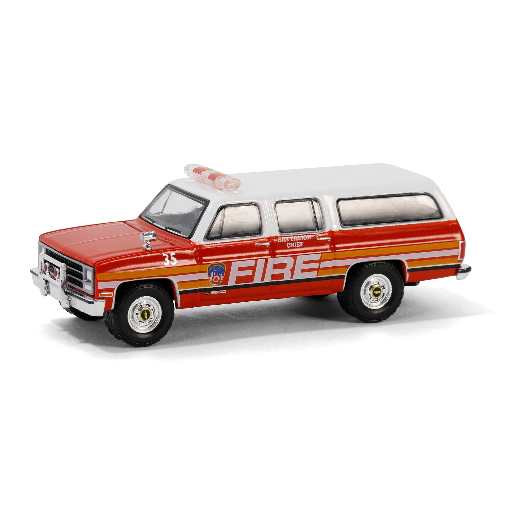 1/64 1991 Chevrolet Suburban, FDNY Battalion Chief, Hobby
