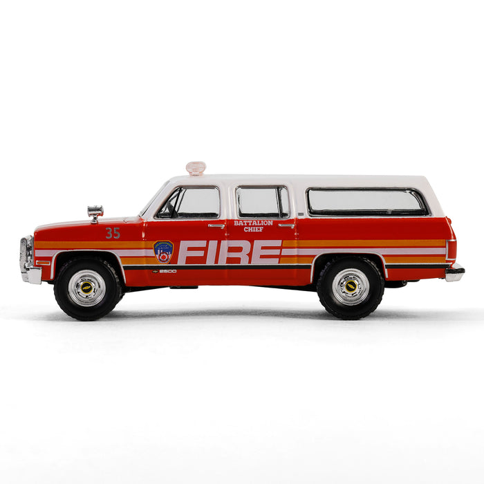 1/64 1991 Chevrolet Suburban, FDNY Battalion Chief, Hobby Exclusive