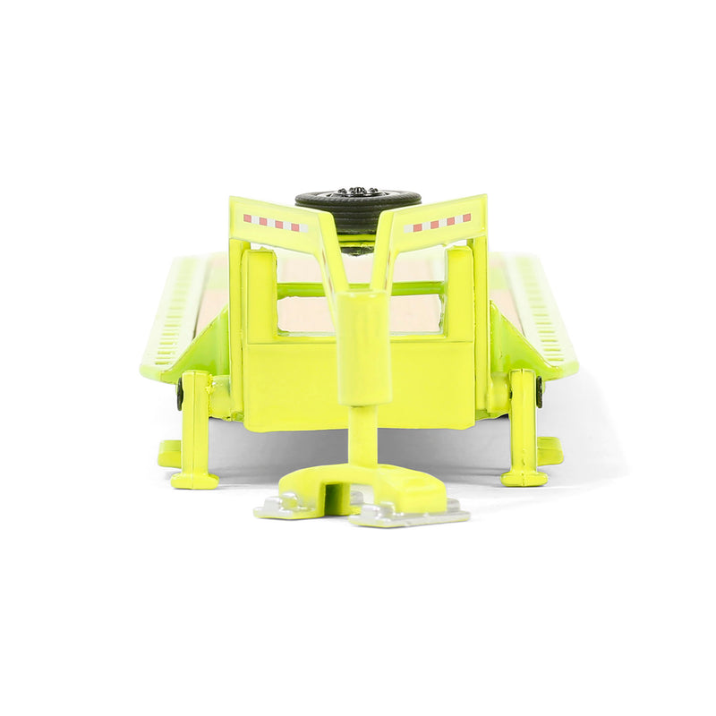 1/64 Lime Green Gooseneck Trailer, GreenLight Collectibles Hobby Exclusive