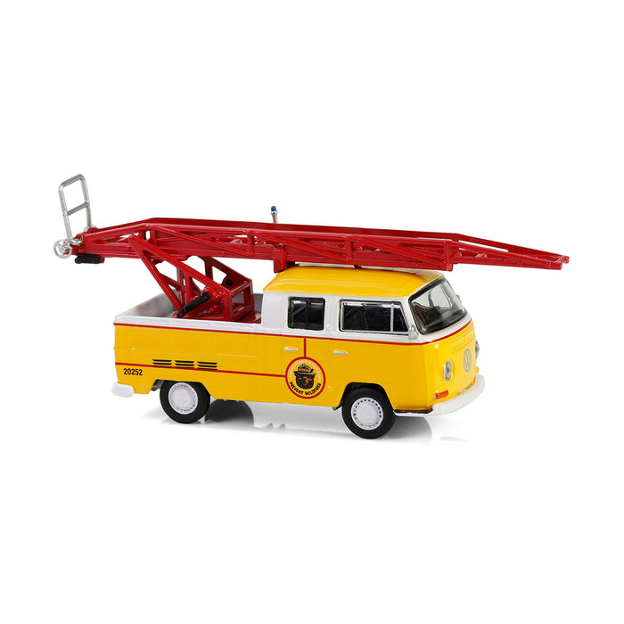 1/64 1968 Volkswagen Type 2 Double Cab Pickup Ladder Truck, Smokey Bear Series 4