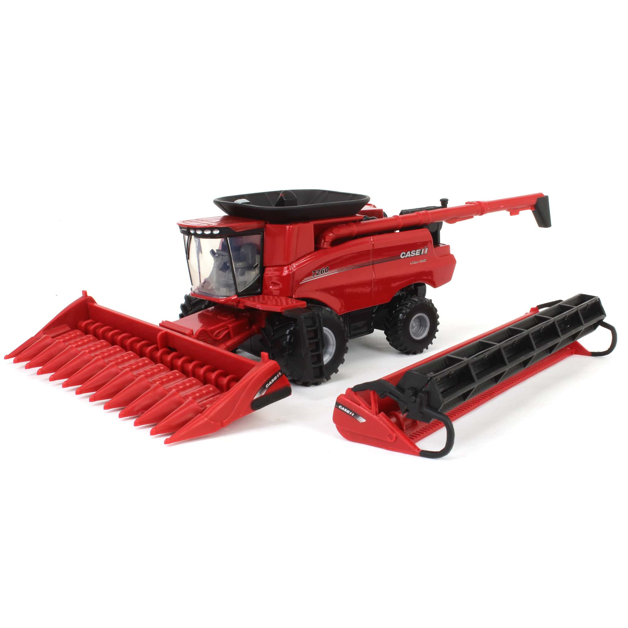 1/64 Case IH Axial-Flow 7260 Combine with Wide Singles, Corn Head