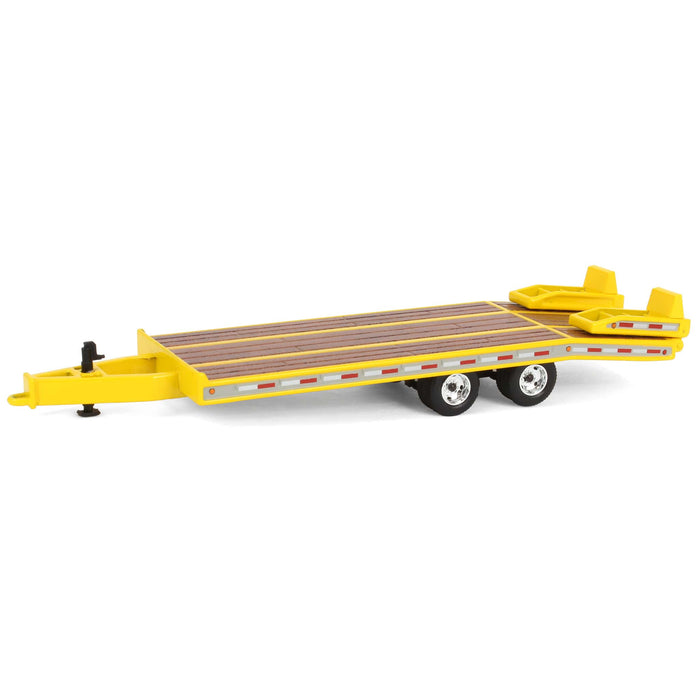 1/64 Beavertail Equipment Trailer, Equipment Yellow, DCP by First Gear