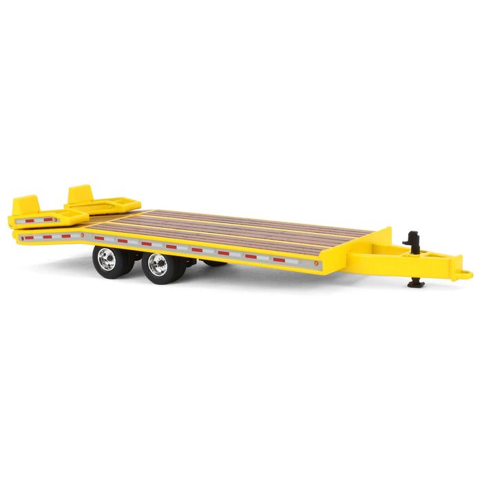 1/64 Beavertail Equipment Trailer, Equipment Yellow, DCP by First Gear