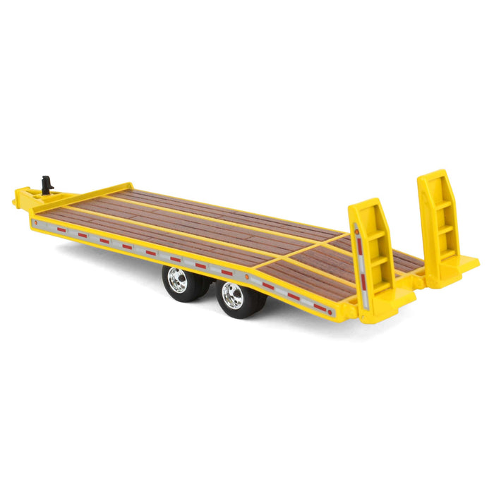 1/64 Beavertail Equipment Trailer, Equipment Yellow, DCP by First Gear