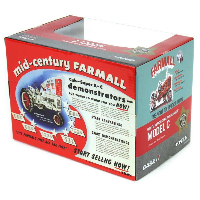 1/16 Farmall C White Demonstrator, 75th Anniversary