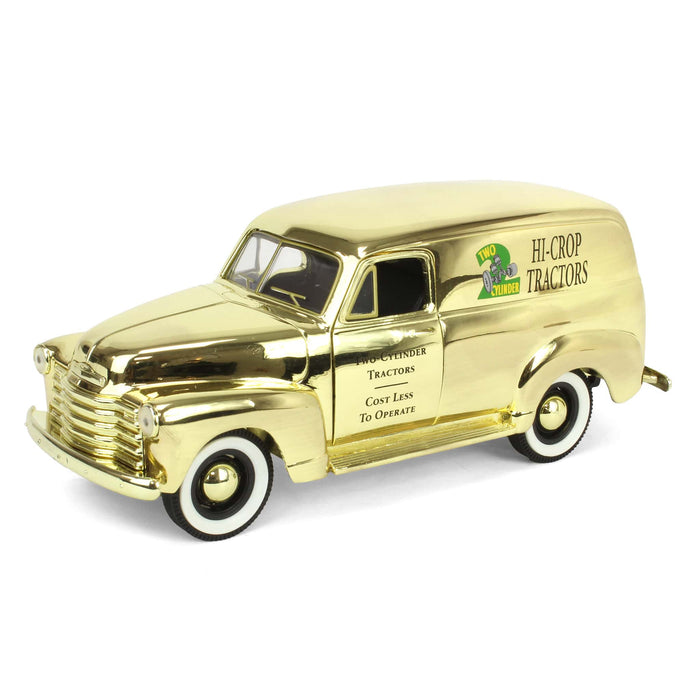 Gold 1952 Chevrolet 3100 Panel Van Collectors Bank