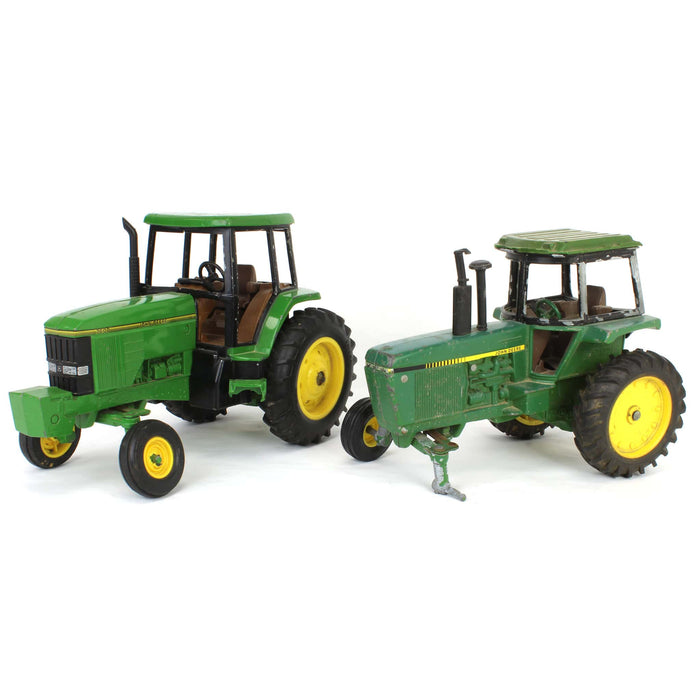 Lot of (2) 1/16 John Deere Tractors