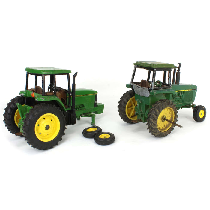 Lot of (2) 1/16 John Deere Tractors