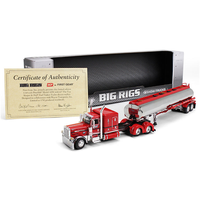 1/64 Peterbilt 389X with Heil Fuel Tanker, Big Rigs Series II #1: Wayne Transports, DCP by First Gear