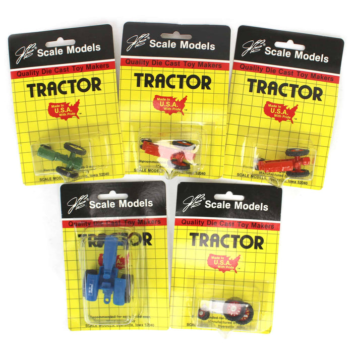 Lot of (5) 1/64 Scale Model Tractors