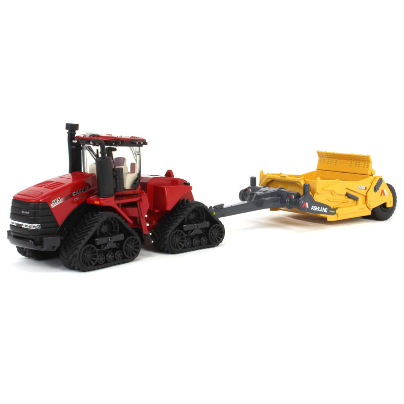 1/64 Case IH Steiger 595 Quadtrac with Ashland 2811E Scraper by ERTL