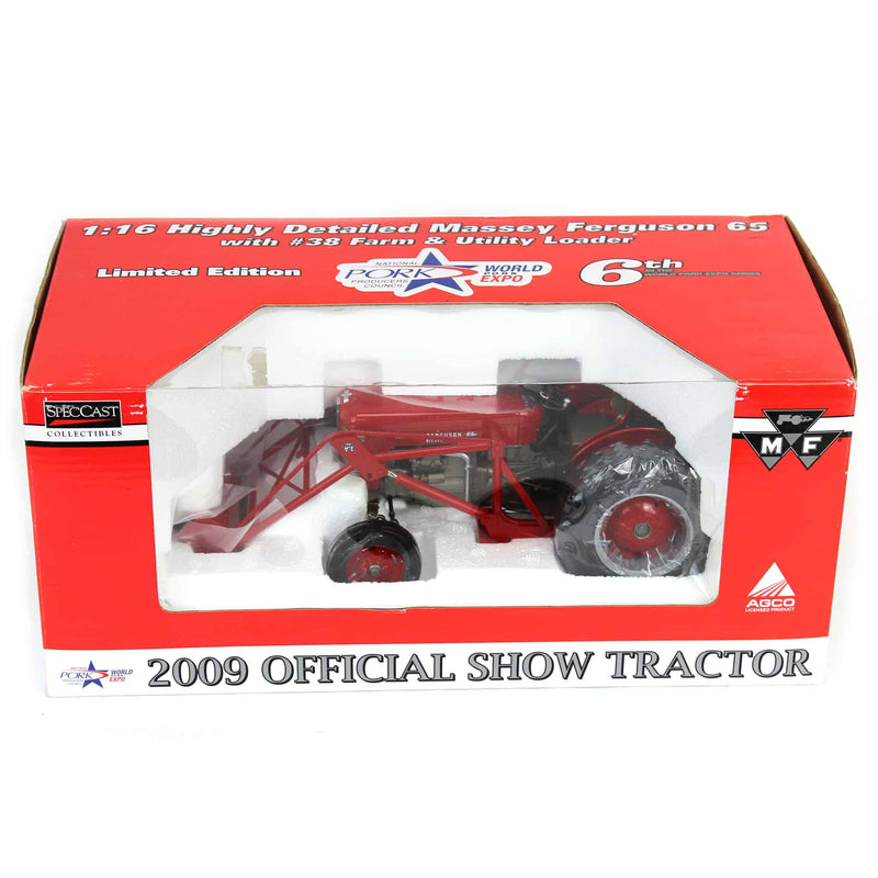 1/16 Massey Ferguson 65 with Loader, 2009 World Pork Expo