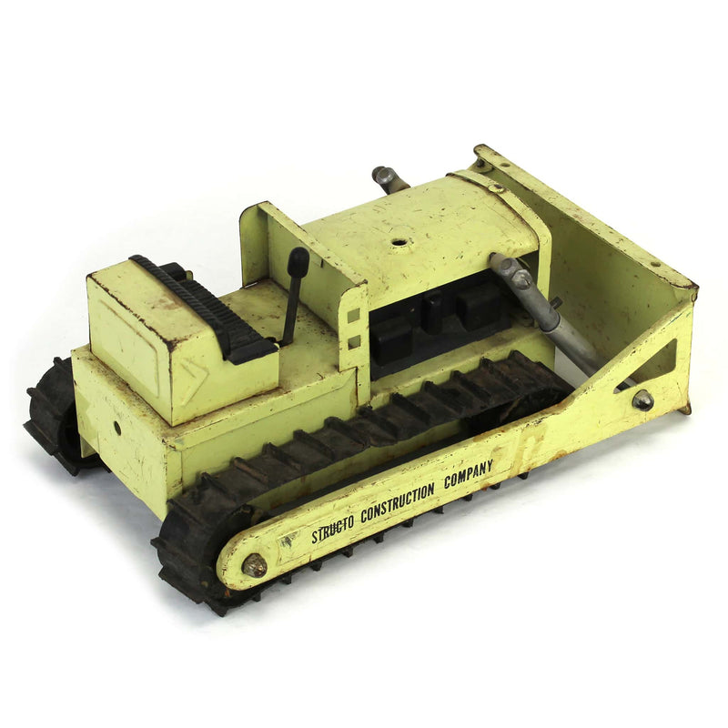 (B&D) Structo #405 Yellow Bull Dozer - Damaged Item, No Box