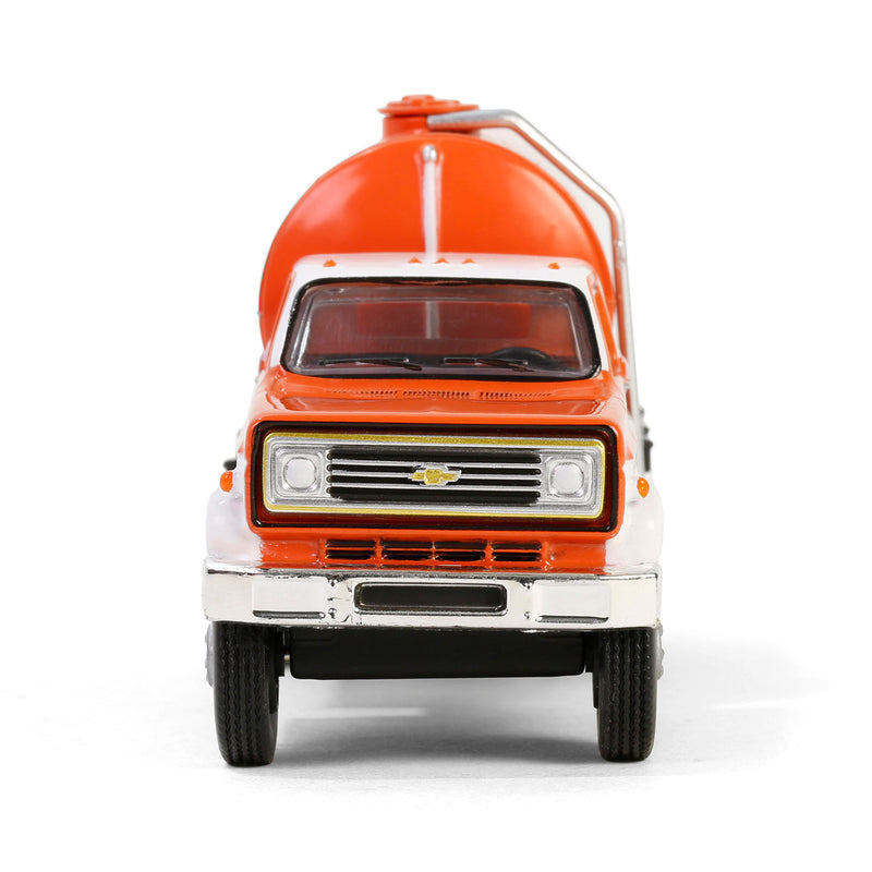 1/64 1984 Chevrolet C-70 Fertilizer Truck, Red & White Cab with Red Tank, S.D. Trucks Series 19