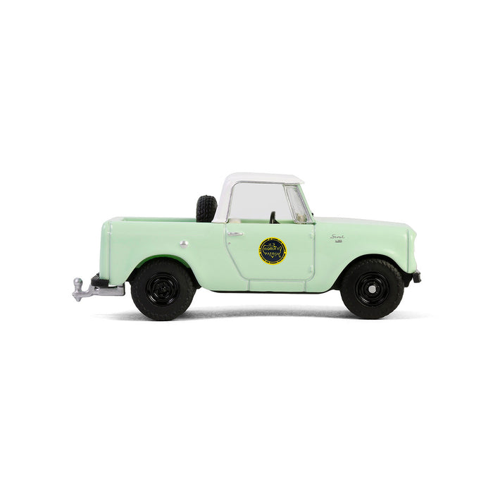 1/64 1969 Harvester Scout Half Cab, US Customs & Border Patrol, Hot Pursuit Special Edition