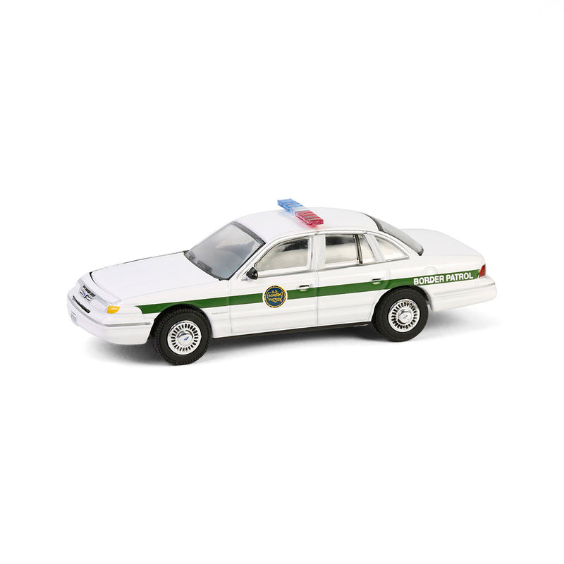 1/64 1997 Ford Crown Victoria, US Customs & Border Patrol, Hot Pursuit Special Edition