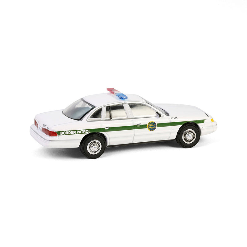1/64 1997 Ford Crown Victoria, US Customs & Border Patrol, Hot Pursuit Special Edition