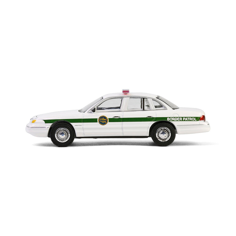 1/64 1997 Ford Crown Victoria, US Customs & Border Patrol, Hot Pursuit Special Edition