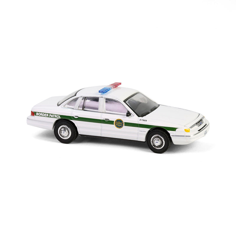 1/64 1997 Ford Crown Victoria, US Customs & Border Patrol, Hot Pursuit Special Edition