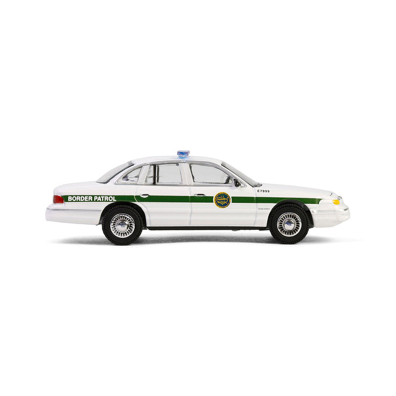 1/64 1997 Ford Crown Victoria, US Customs & Border Patrol, Hot Pursuit Special Edition