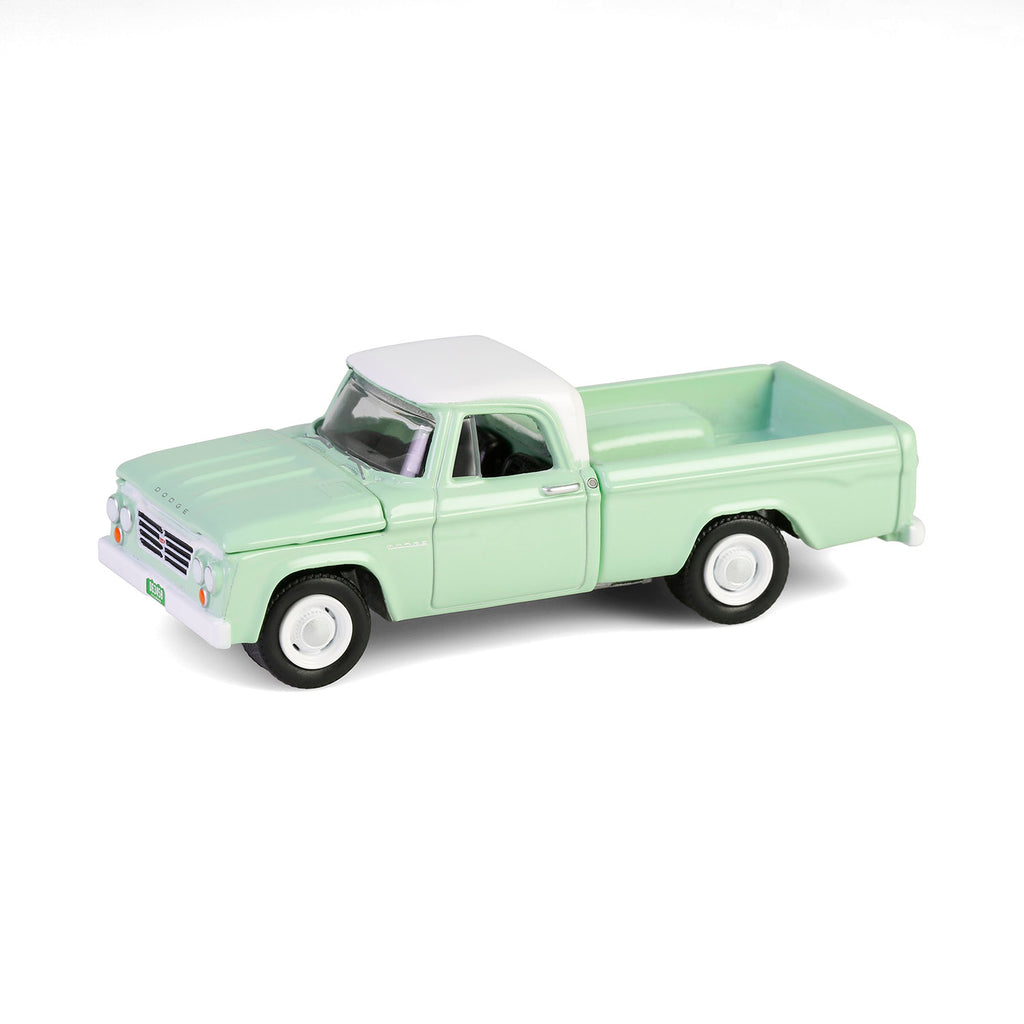 1/64 1964 Dodge D-200 Sweptline, Turf Green & White, Down on the