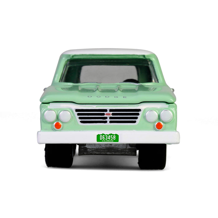 1/64 1964 Dodge D-200 Sweptline, Turf Green & White, Down on the Farm Series 10