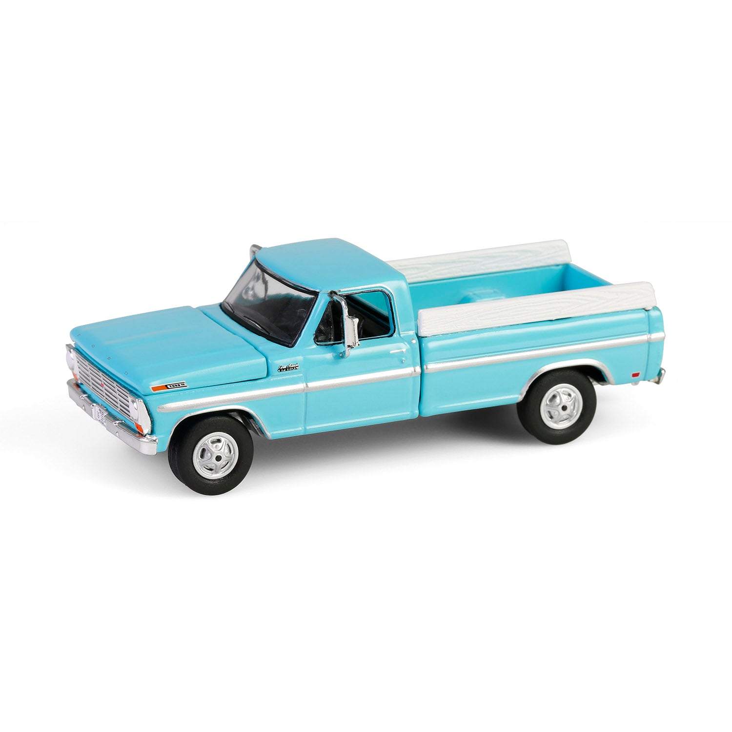 1/64 1969 Ford F-250 Farm & Ranch Special, Reef Aqua, Down on the