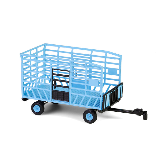 1/64 Bale Throw Wagon, Light Blue, Down on the Farm Series 10