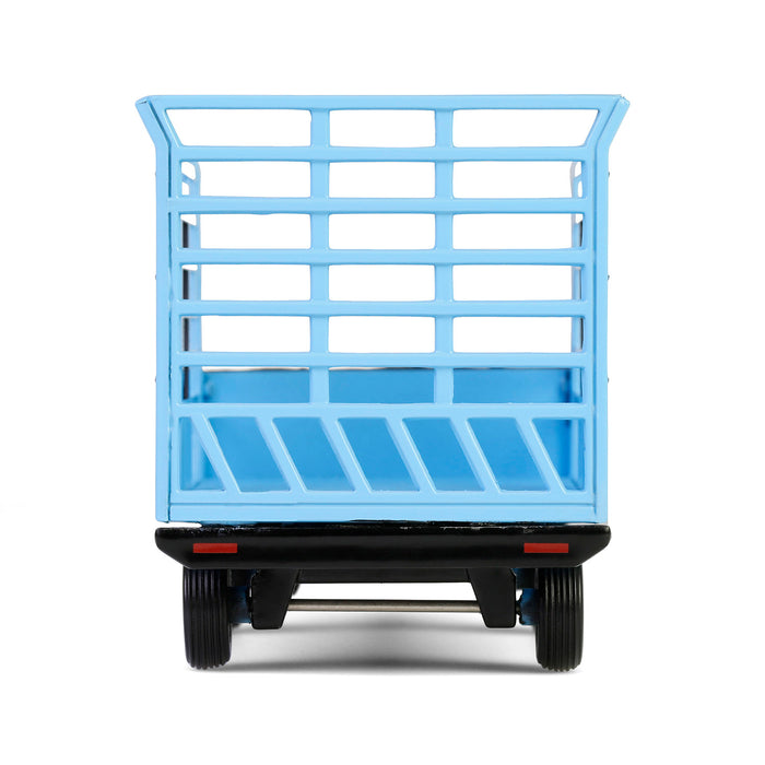 1/64 Bale Throw Wagon, Light Blue, Down on the Farm Series 10