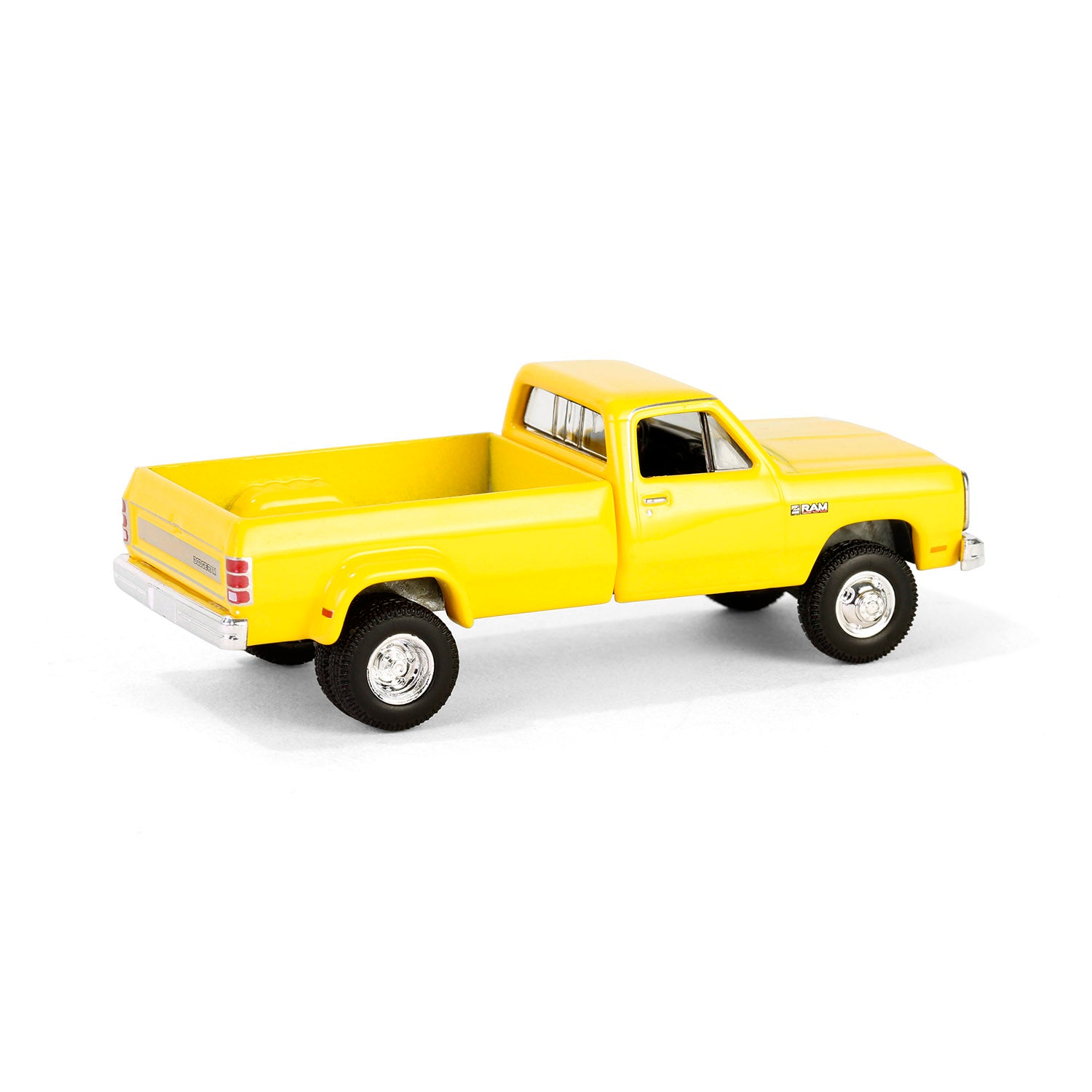 1/64 1982 Dodge Ram D350 Dually, Construction Yellow, Dually