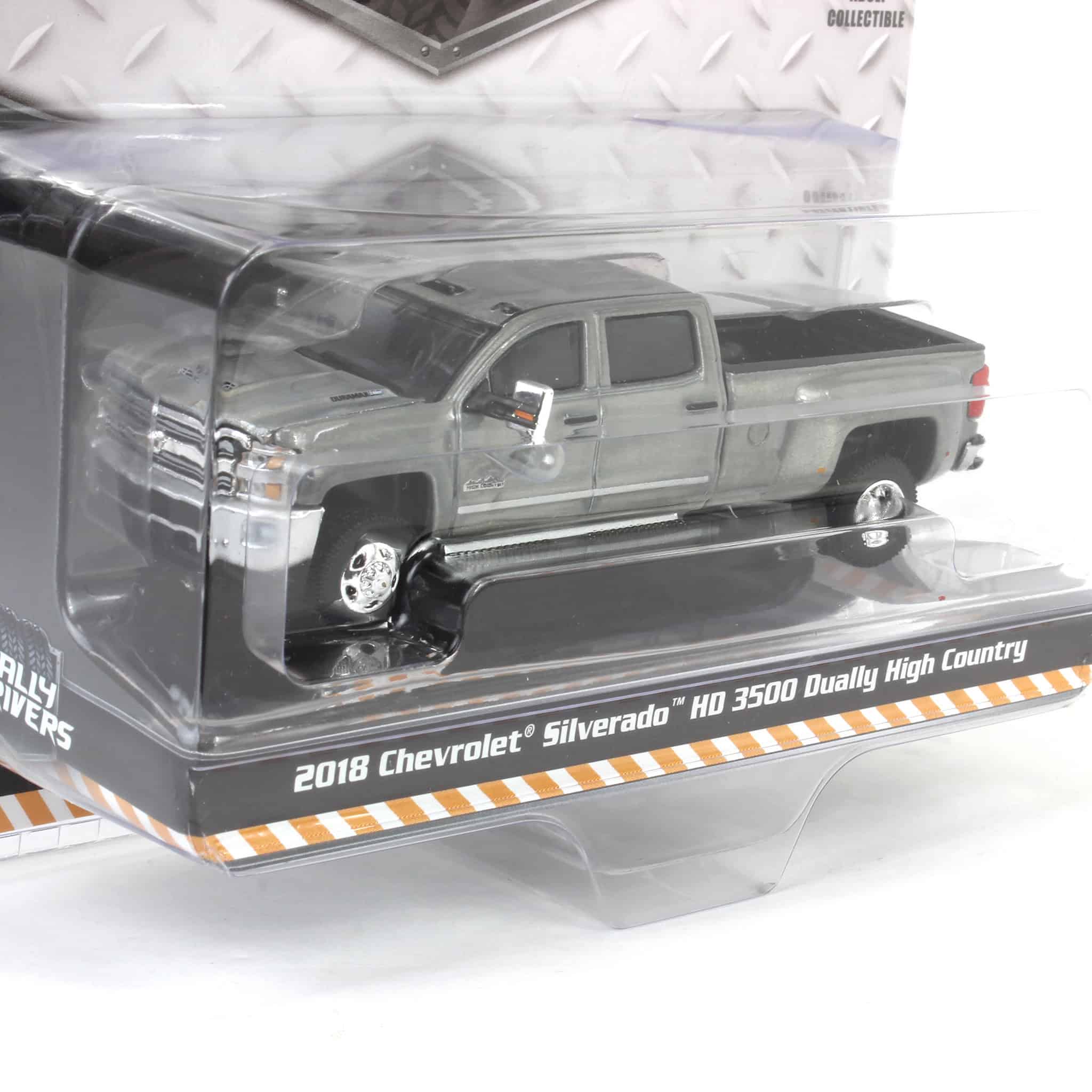 Raw Chase Unit ~ 1/64 2018 Chevrolet Silverado 3500 HD Dually High