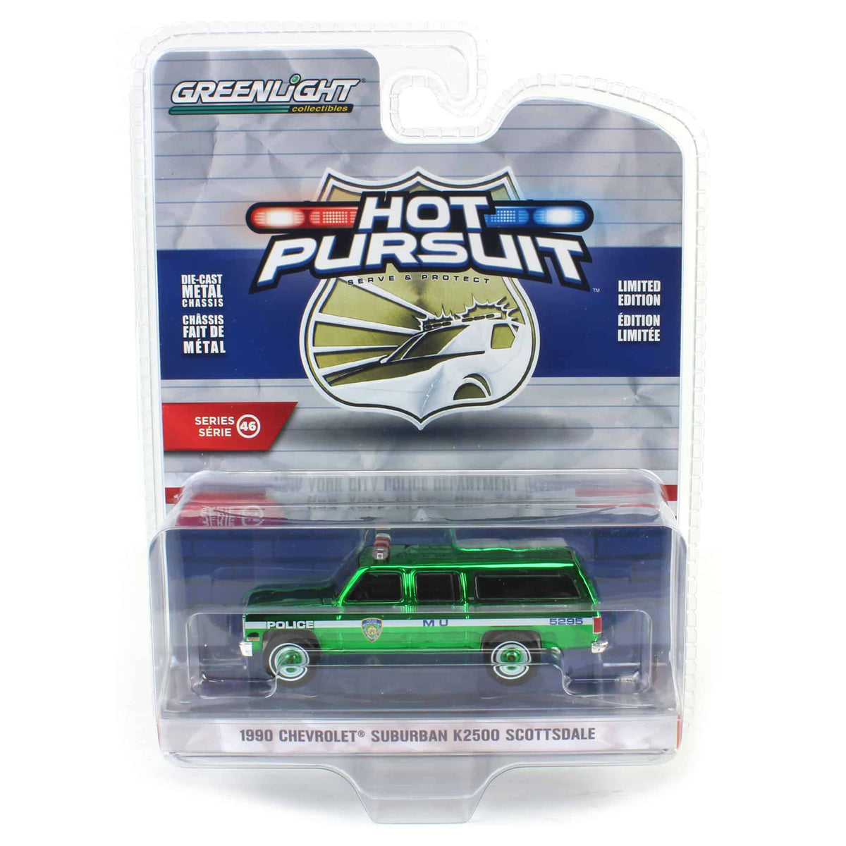 コレクション SUBURBAN 19960214 Green Chrome Super Chase ~ 1/64 1990 Chevrolet Suburban