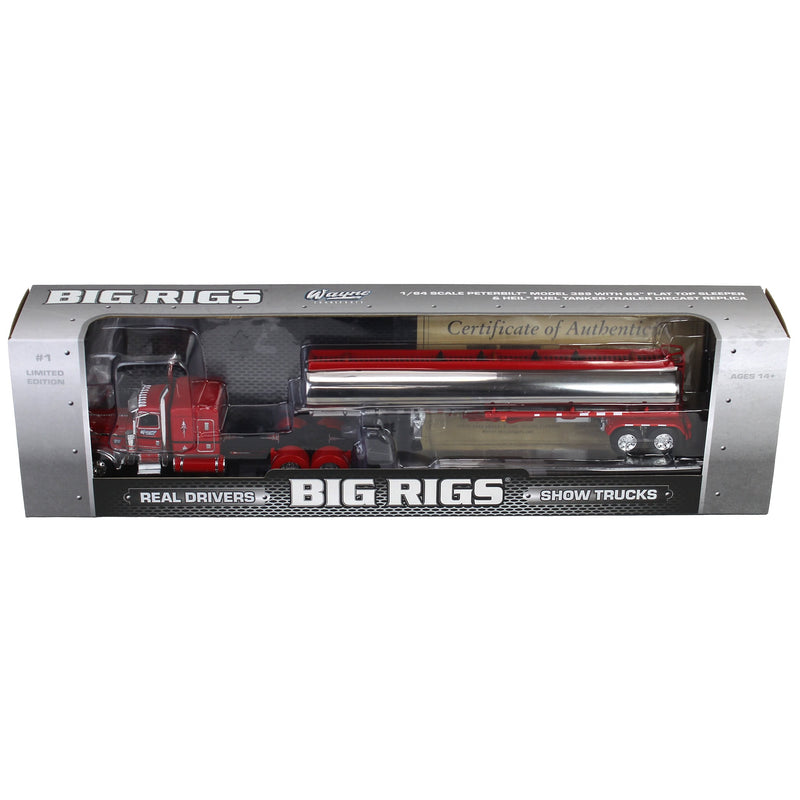 1/64 Peterbilt 389X with Heil Fuel Tanker, Big Rigs Series II #1: Wayne Transports, DCP by First Gear