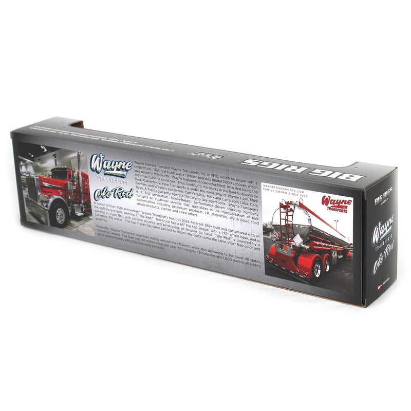 1/64 Peterbilt 389X with Heil Fuel Tanker, Big Rigs Series II #1: Wayne Transports, DCP by First Gear