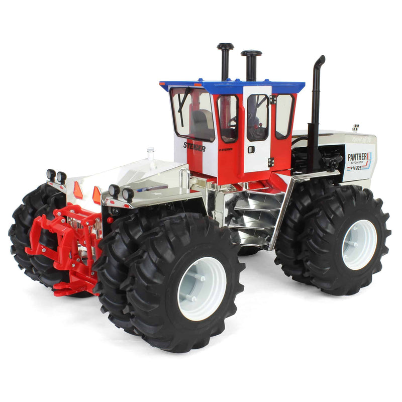 Gold & Silver Chrome Set ~ 1/16 Steiger PTA-325 "Stars N Stripes" 4WD Tractors with Duals, ERTL Prestige