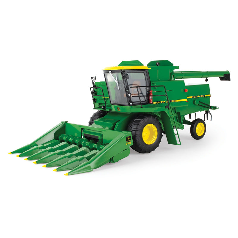 1/16 John Deere 7720 Turbo Combine with Corn & Grain Heads, ERTL Prestige Select #4