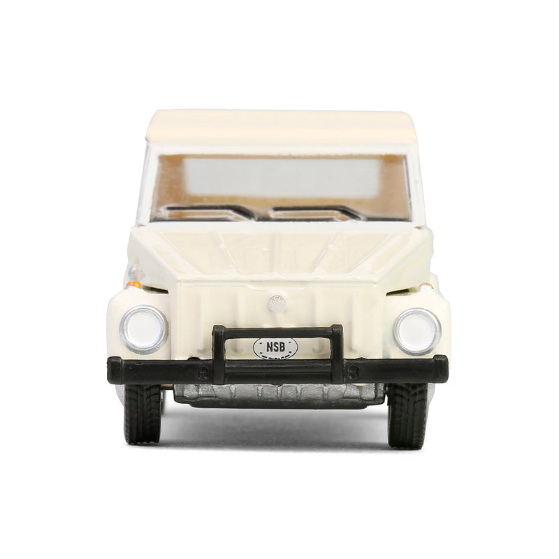 1/64 1973 Volkswagen Type 181 “The Thing”, Beige with Tan Soft Top, Club Vee-Dub Series 20