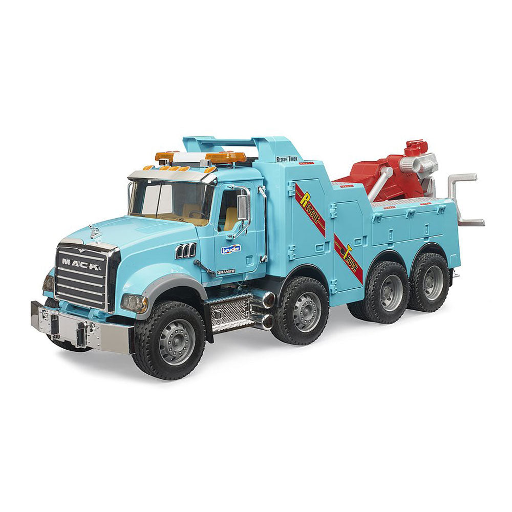 1/16 Bruder Mack Granite Recovery Towing Truck with Lights
