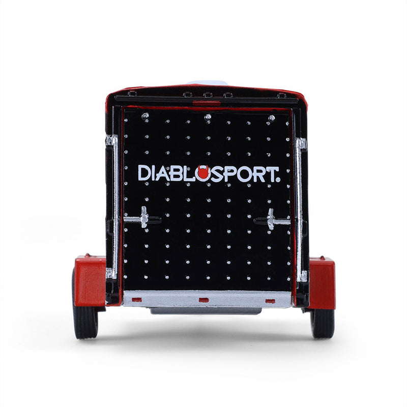 1/64 2012 Jeep Wrangler Unlimited with Small Cargo Trailer, Diablo Sport, Hitch & Tow Series 33