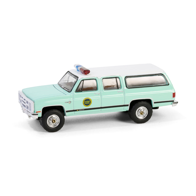 1/64 1990 Chevrolet Suburban K20 Scottsdale, US Border Patrol, Hobby Exclusive