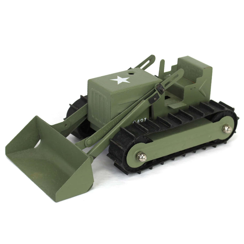 (B&D) Military Bulldozer, Custom Paint Scheme - Damaged Item, No Box