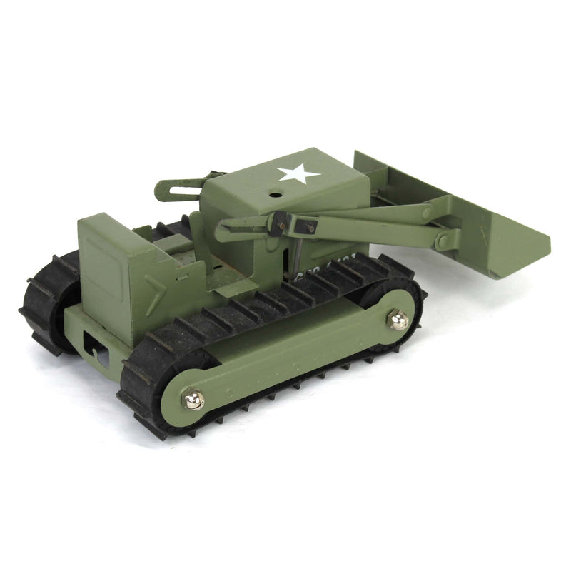 (B&D) Military Bulldozer, Custom Paint Scheme - Damaged Item, No Box