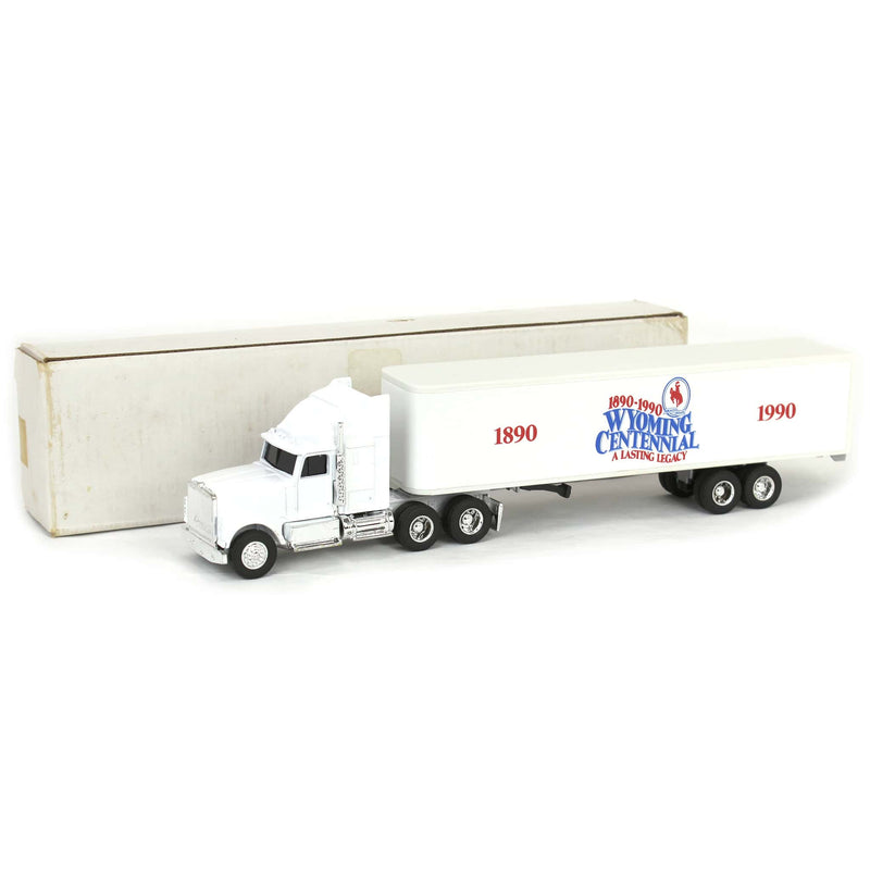 1/64 International  Wyoming Centennial Semi with Box Trailer