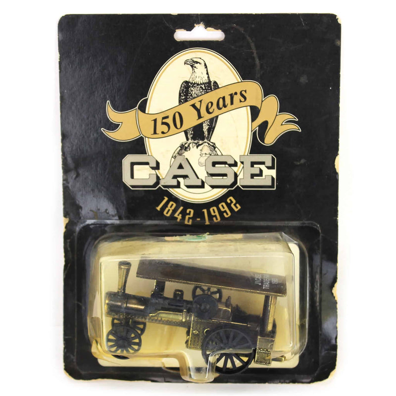 (B&D) 1/64 Brass JI Case Steam Engine w/ Canopy, 150 Years - Damaged Item, Damaged Pack