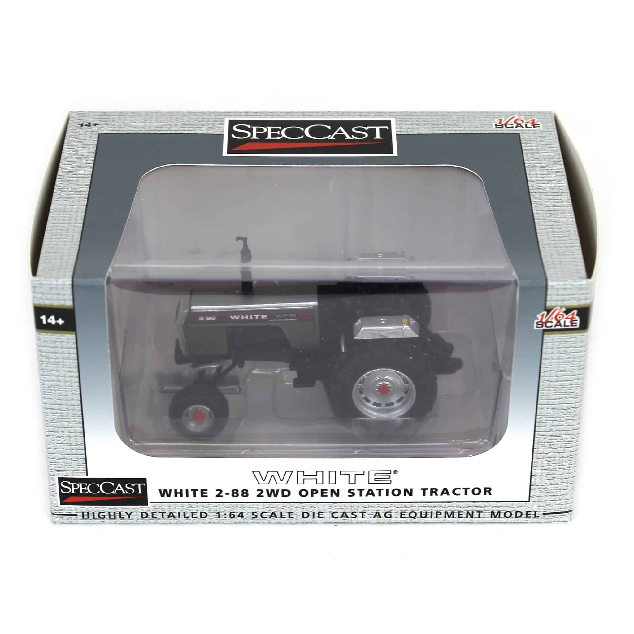 1/64 White 2-88 Open Station 2WD Tractor by SpecCast — Outback Toys