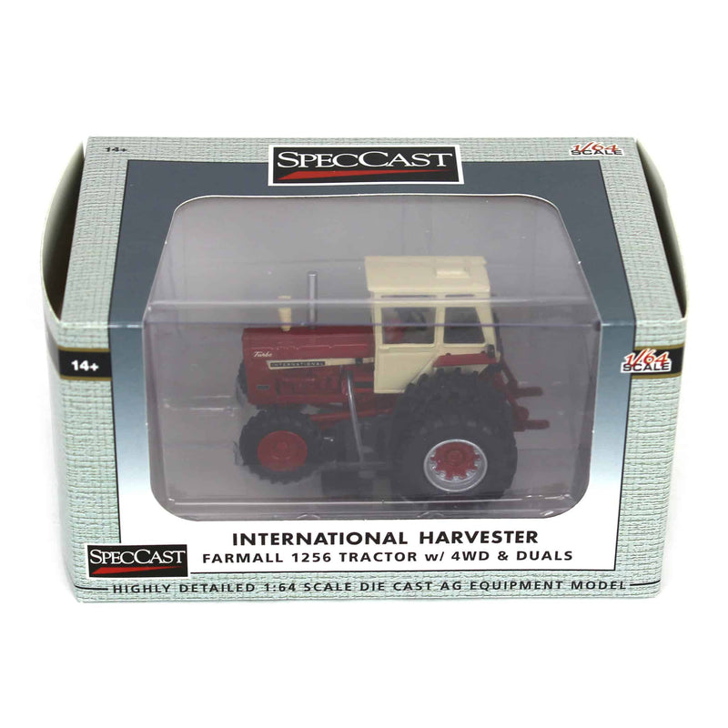 1/64 IH Farmall 1256 4WD Tractor with FWA & Cab