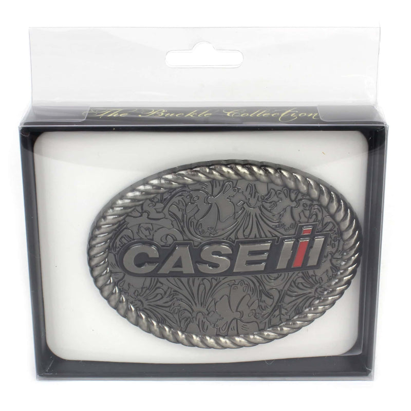 Case IH Western Style Oval Belt Buckle