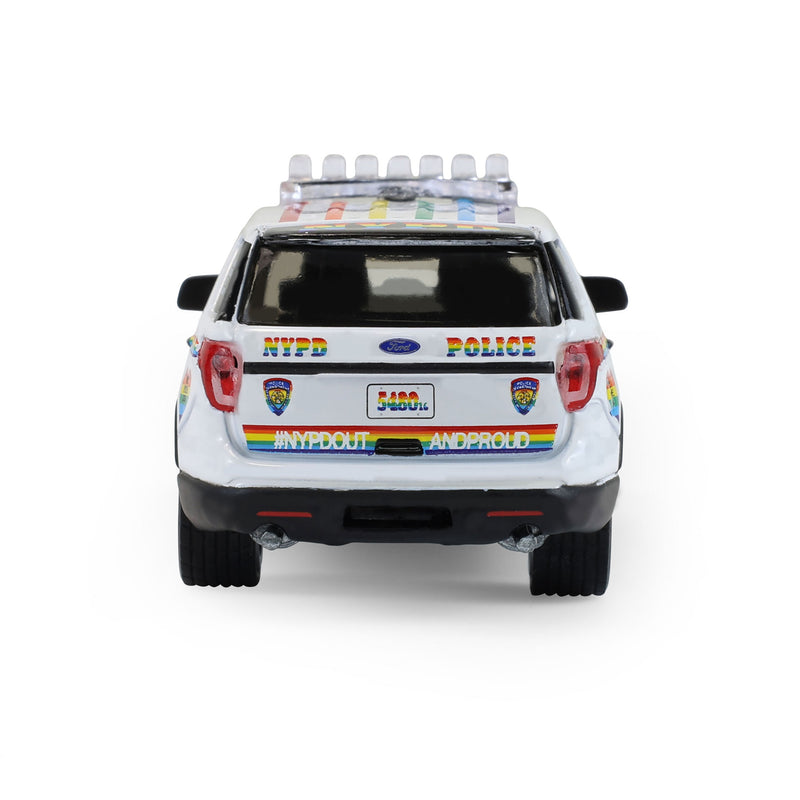 1/64 2016 Ford Explorer, NYPD Pride Livery, Hot Pursuit Series 47