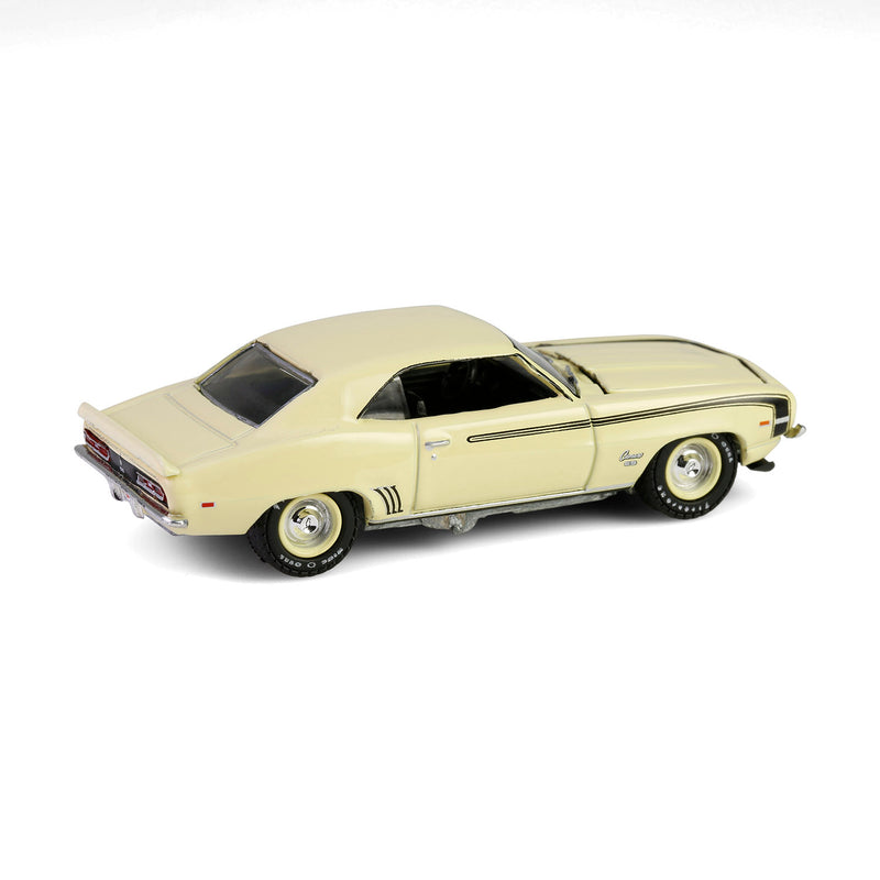 1/64 1969 Chevrolet Camaro SS 396, Scottsdale 2024, Butternut Yellow, Barrett-Jackson Series 15