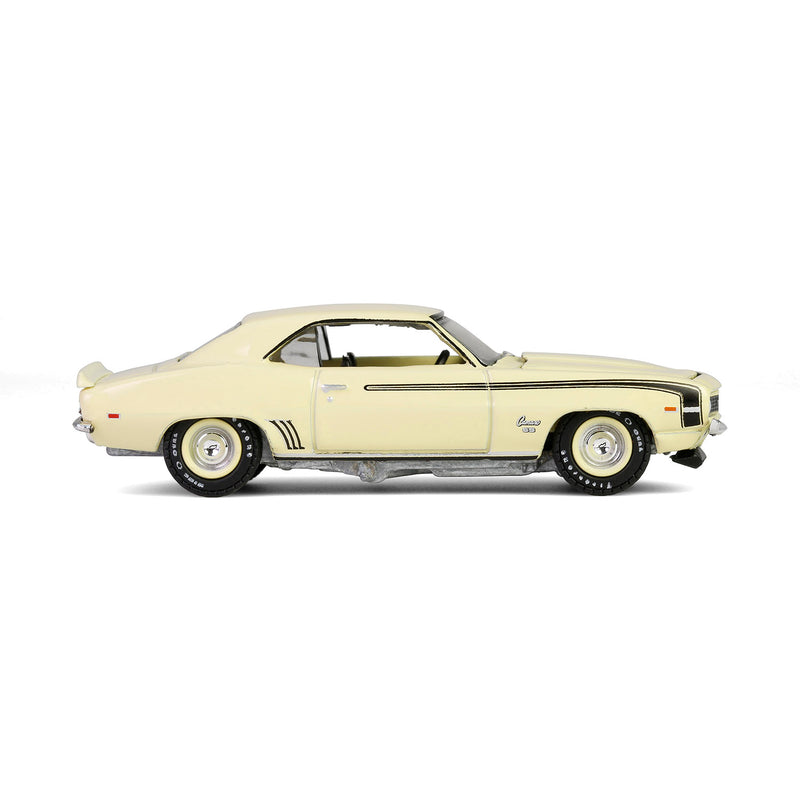 1/64 1969 Chevrolet Camaro SS 396, Scottsdale 2024, Butternut Yellow, Barrett-Jackson Series 15